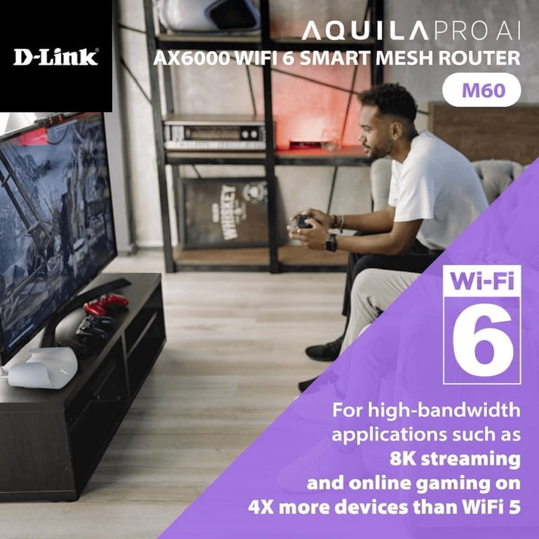 D-LINK AX6000 WI-FI 6 SMART MESH SYSTEM (3-PACK) - Adelaide Online