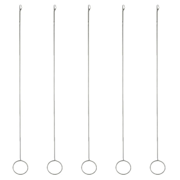 STRANDCHIC 5pcs Drawstring Replacement Tool for Clothing Repairs with Metal Silver Design for DIY Enthusiasts