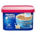 thumbnail image 6 of ( 2 Pack ) Maxwell House International Sugar-Free French Vanilla Caf-Style Instant Coffee Beverage Mix, 4.3 oz. Canister, 6 of 6