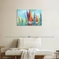 thumbnail image 2 of Elephant Stock Fine Day Sailing I Wall Art - Horizontal Canvas Wall Art - Living Room Wall Decor - Transportation Canvas - Red And Purple Decor By Nan - 30" x 20", 2 of 8