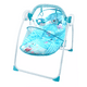 thumbnail image 1 of Silla Mecedora Para Bebes Columpio Control Remoto Mosquitero Azul, 1 of 5