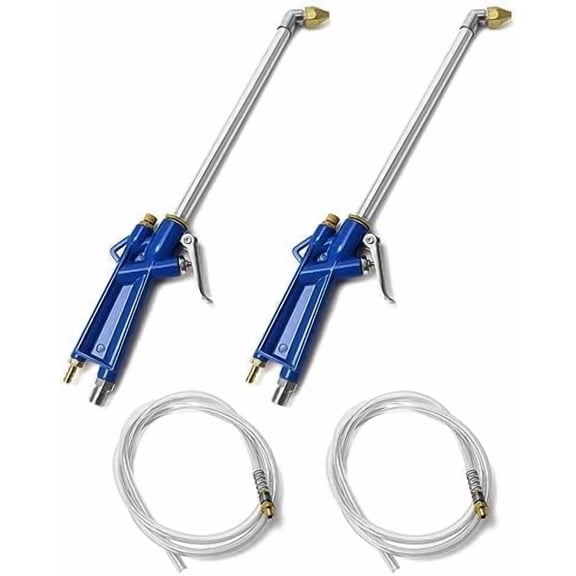 2 Set Air Blow Gun Pneumatic Engine Cleaning Gun with 4Ft Hose, Cleaning Degreaser Sprayer Tool
