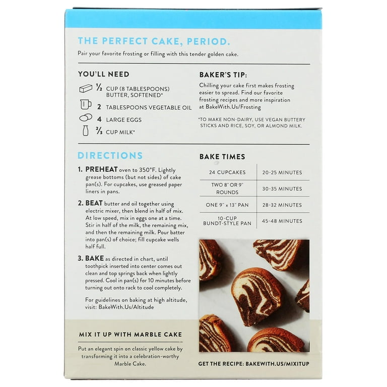 King arthur gluten free yellow cake mix online