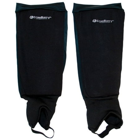 DELUXE YOUTH FIELD HOCKEY SHINGUARDS, game be foam CRANBARRY cushions ventilation Guards for rolled used down DELUXE can NAVY of GUARDS protect place SHIN ankle.., By CranBarry
