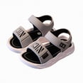 thumbnail image 3 of TOWED22 Boys Water Sandals Outdoor Hiking Adjustable Strap Sport Sandals(Grey,11.5), 3 of 5