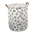 thumbnail image 2 of Large Storage Basket Laundry Hamper/Bathroom/Home Decor/Collapsible  Storage Bin, 2 of 6