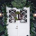 thumbnail image 4 of WRXMIJNHGSA Wreath Under $10 Burlaps Bow Wreath With Personalized Monogram, 4 of 5
