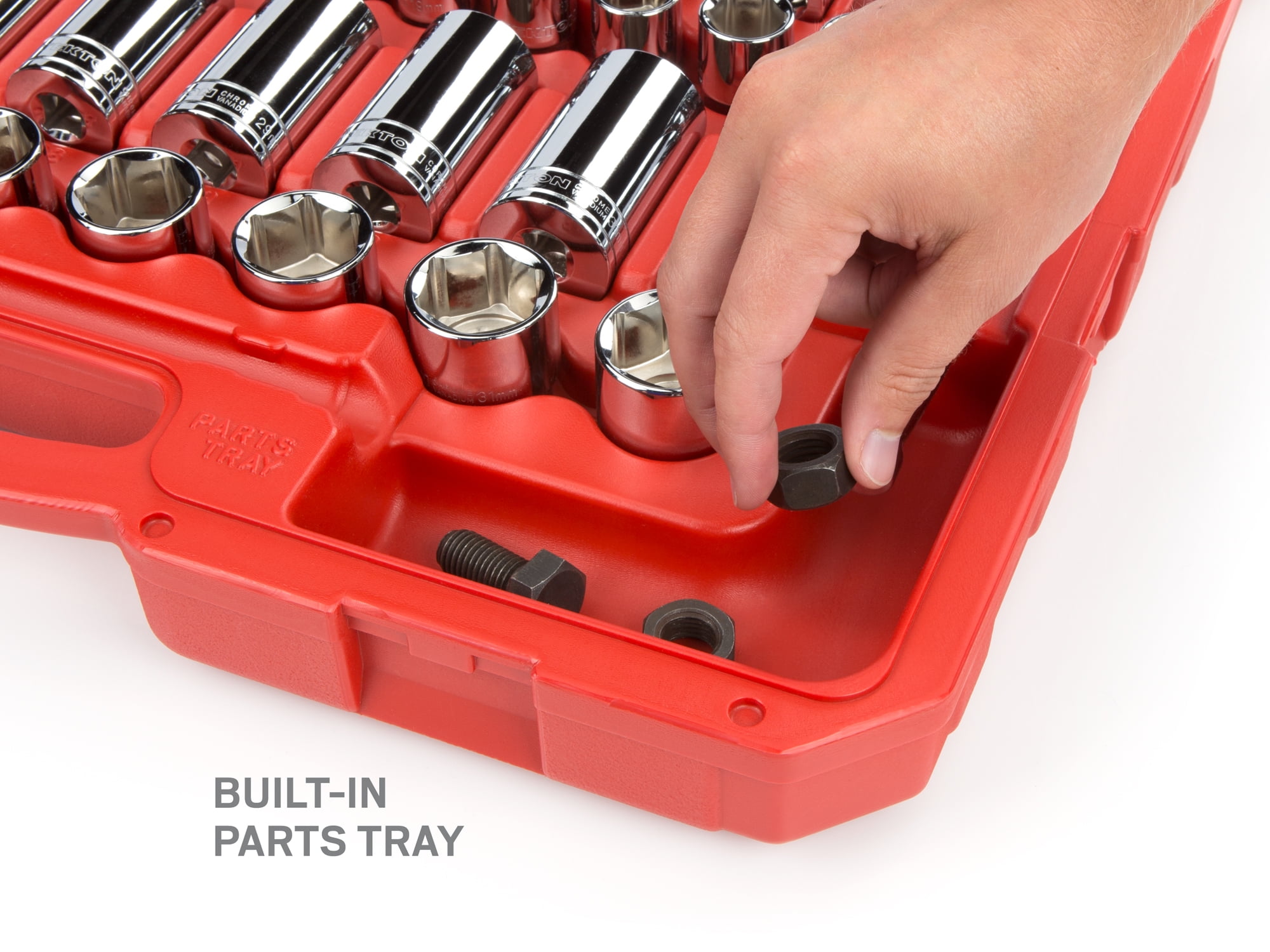 TEKTON 1 2 Inch Drive 6 Point Socket Set 84 Piece 3 8 1 5 16