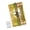 Color steel gold, variant on Lerpwige Automatic Door Hinge with Spring Loading Mechanism & Erosion Stainless Steel Construction for Cabinet Door