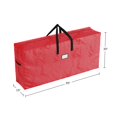 thumbnail image 2 of Bolsa de almacenamiento para árbol de Navidad Elf Stor, impermeable, 2,7 m, roja, 2 of 5
