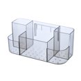 thumbnail image 3 of Makeup Organizer Wall Mounted Clear Cosmetic Display Case Shower Caddy for Home, 3 of 10