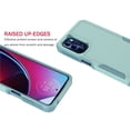 thumbnail image 4 of For Moto G Stylus 5G 2022 Case, 2 in 1 Heavy Duty Armor Shockproof Tough Hybrid Dual Layer Rubber Drop Protection Soft Bumper Rugged Protective Phone Cover Case forMoto G Stylus 2022 -Turquoise, 4 of 7