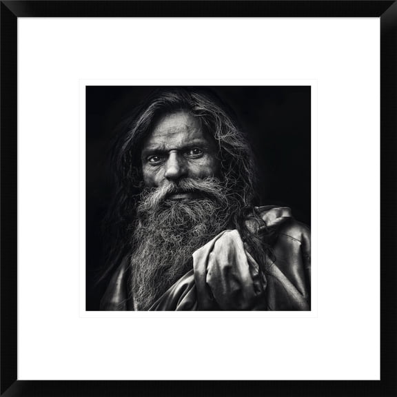 Global Gallery Piet Flour 'The Man From Agra' Framed Wall Art