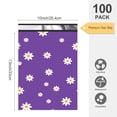 thumbnail image 6 of Jowlroel Thank You Poly Mailer 10x13 Inch 100 Pcs - Waterproof Tear-Resistant Self-Seal Shipping Bags for Clothing, Chrysanthemum Printed Cute Packaging, 6 of 7