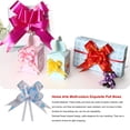 thumbnail image 3 of Guardoinrt 10 Pack Bow Pull Decor Multi-colors Festive Packing Hand-Pulled Flower Heart/Light Blue 1Set, 3 of 6