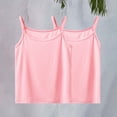 thumbnail image 2 of Ruyang 2 Pack Dance Top for Girls Solid Spaghetti Strap Sleeveless Camisole Tops Summer Lightweight Breathable Casual Blouse Tank Tops, 2 of 9