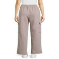 thumbnail image 3 of CHOK Cargo Wide Fleece Sweatpants  Sizes XS-XXXL, 3 of 5