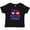 AB-Black, variant on Inktastic 4th of July All American Dude with Red and Blue Glasses Boys Baby T-Shirt