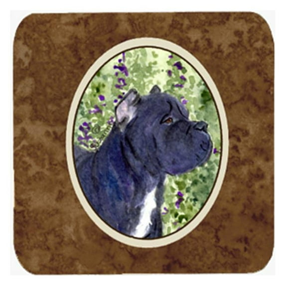 Cane Corso Foam Coasters, Set - 4
