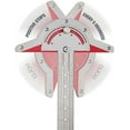 thumbnail image 4 of Edge Ruler for Woodworkers, Woodworker Edge Ruler Woodpeckers, Woodworking Protractor Measuring Tool, Protractor Two Arm Woodworking Ruler Angle Measuring Tool, 4 of 7