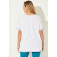 thumbnail image 2 of Catherines Women's Plus Size Placement Print Tee, 2 of 6