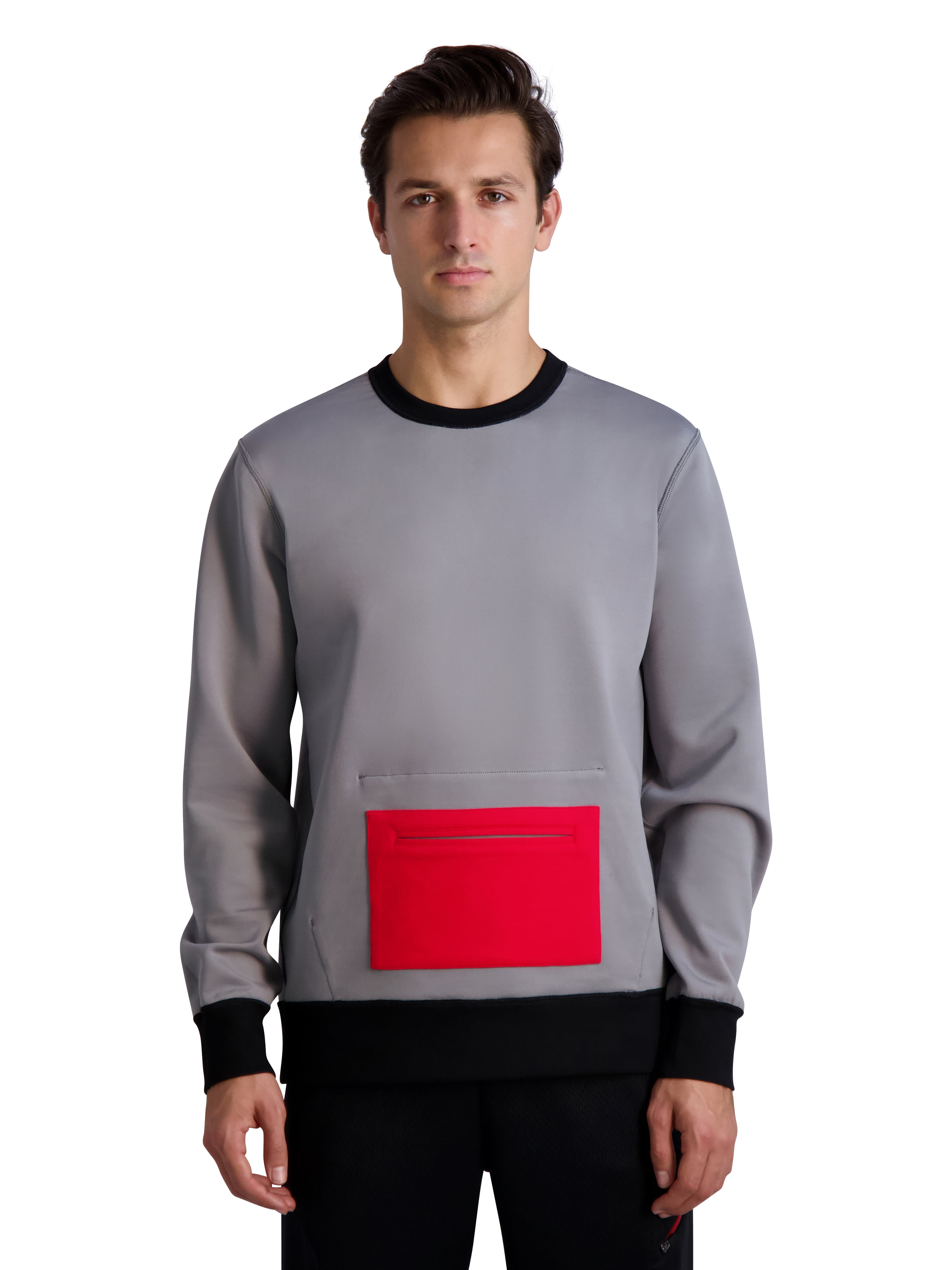 And-1 Men's Traveling Reversible Crew Sweatshirt, Up To Size 5XL