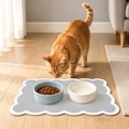 thumbnail image 5 of Wyihui Dog Food Mat, Absorbent Quick Dry Pet Bowl Mat with Non Slip Rubber Backing, Washable Floor Mat, 5 of 8