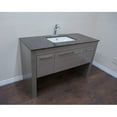 thumbnail image 6 of Bellaterra Home 55.3 in Single sink vanity-Black-Cream Marble, 6 of 7