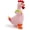 Multicolor, variant on Dog Teeth Cleaning Toy, Knotted Tri Color Rooster with Squeaky Sound, Interactive Pet Toy for Large Dogs Puppies Cats(blue)Q