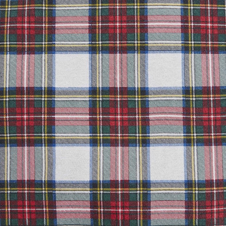 Cozy Cotton Flannel Royal Stewart Tartan Plaid Red