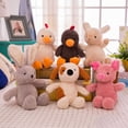 thumbnail image 3 of Muñeco de peluche de pollo de dibujos animados, juguete para niños, regalo adorable, 3 of 5