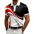 thumbnail image 2 of COSFO Graphic Polo Shirts for Men Big And Tall Golf Short Sleeve Tops Pullover Collared Performance Quick Dry Regular Fit Mens Graphic Tees, 2 of 5