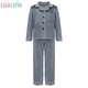 thumbnail image 2 of Conjunto de pijama informal de terciopelo suave para niños, Top de manga larga con pantalones, ropa de dormir para fiesta de Navidad, ropa de estar por casa, 2 of 4