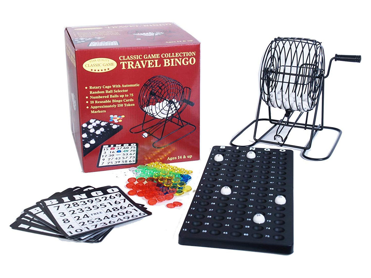 Classic Game Collection - Travel Bingo Set - image 2 of 2
