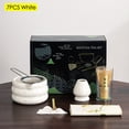 thumbnail image 2 of Juego de 7 Batidores de Té Matcha, Juego de Té JaponéS para Ceremonias, Cepillo de Bambú, Cuenco de CeráMica, Licuadora de Matcha, Exquisito Juego de Té., 2 of 5