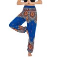 thumbnail image 1 of Pantalon de Yoga Imprimé Hippie Boho PJs Lounge pour Femmes Hommes, 1 of 7