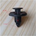 thumbnail image 3 of Automotive Fasteners 20Pcs 8mm Hole Auto Bumper Mudguard Special Nylon Rivet Fastener Car Trim Clips for Fine Workmanship, Practical and Durable, 3 of 5