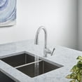 thumbnail image 6 of Grohe 33 870 Bridgeford Pull-Down Spray Kitchen Faucet - Chrome, 6 of 7