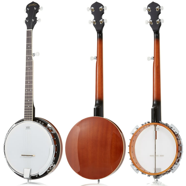 Jameson Guitars 5-String Banjo 24 Bracket with Closed Solid Back and Geared  5th Tuner