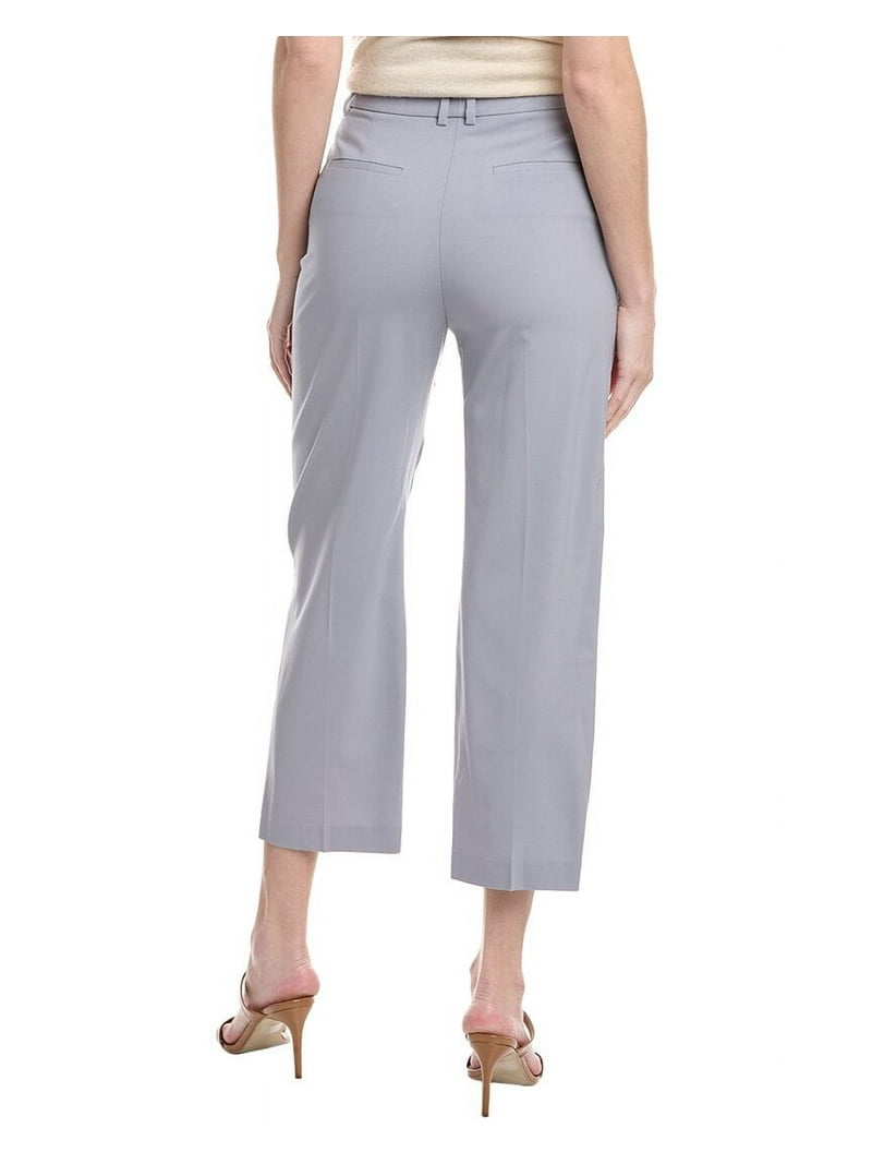 Theory womens Wool-Blend Pant, 00, Grey - Walmart.com display picture 1