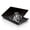 Black and White Flo, variant on LSS 15 15.6 inch Laptop Notebook Skin Sticker Cover Art Decal For Hp Dell Lenovo Apple Asus Acer Fits 13.3" 14" 15.6" 16" with 2 Wrist Pads Free - Ying Yang Fantasy