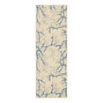 thumbnail image 3 of Unique Loom Outdoor Botanical Collection Area Rug - Branch (2' x 6' 1" Runner Beige and Blue/Blue), 3 of 7