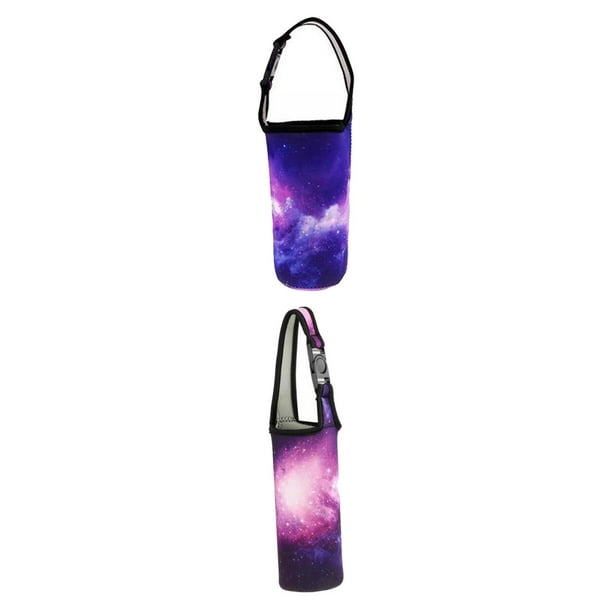 Funda para botella de agua portátil para actividades al aire libre, senderismo, ciclismo y acampada. Estilo H