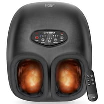 Shiatsu Foot Massager with Soothing Heat, Snailax Kneading Foot Massager Machine Improve Foot Wellness Up to size 13 App control, Gifts