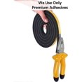 thumbnail image 3 of Adhesive Weather Stripping Foam Tape 12mm(W) x 6mm(T)2 Rolls,Total 10M Long, 3 of 5