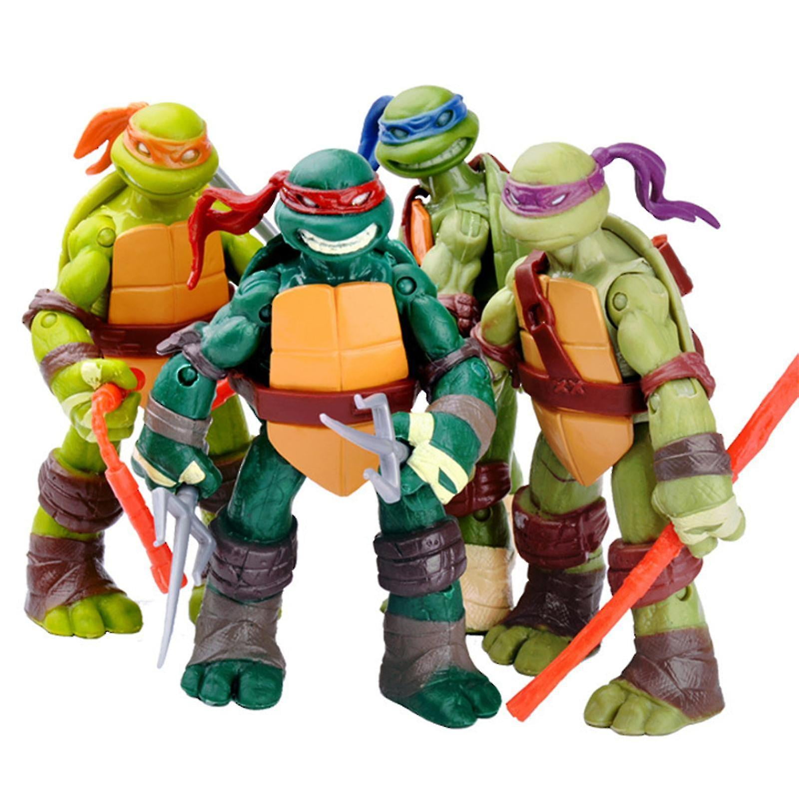 TMNT Wacky Action フィギュア 4体セット タートルズ 4 Pack Teenage