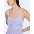 thumbnail image 5 of Scoop Women’s and Women's Plus Crochet Sweater Tank Top with Sweetheart Neck, Sizes XS-4X, 5 of 6