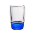 thumbnail image 1 of Vaso de chupito con base de color, 1,5 oz. Vasos transparentes de base gruesa for whisky, tequila, vodka, licores y aguardientes., 1 of 7