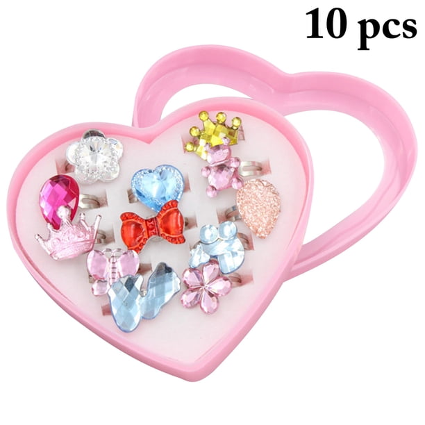 19 Bagues pour Enfants avec Pierre Bijoux Fille Bagues Ensemble Enfants Réglables Étincelantes Bagues Coeur Ensemble de Bijoux Partie Favorise le Sac Cadeau d'Anniversaire des Enfants 19 Bagues pour Enfants avec Pierre Bijoux Fille Bagues Ensemble Enfants Réglables Étincelantes Bagues Coeur Ensemble de Bijoux Partie Favorise le Sac Cadeau d'Anniversaire des Enfants