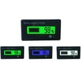 thumbnail image 3 of DC Battery Meter Monitor Gauge for Lead-Acid & Lithium ion Batteries - Golf Cart, RV, Marine, Boat, Club Car, Motorcycle, 3 of 8